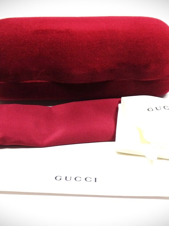 GUCCI GG 1294S 002 Shiny Black Frame Gold Mirror Lens 57-14-130 Sunglasses main image 9